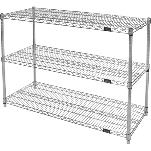 KLETON Heavy-Duty Chromate Wire Shelving  (Each)-Click on options for variations & Details.