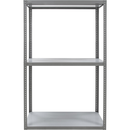 KLETON RN932 Heavy-Duty Shelving, Steel, Bolted, 3000 lbs. Capacity, 60" W x 72" H x 18" D-(Each)