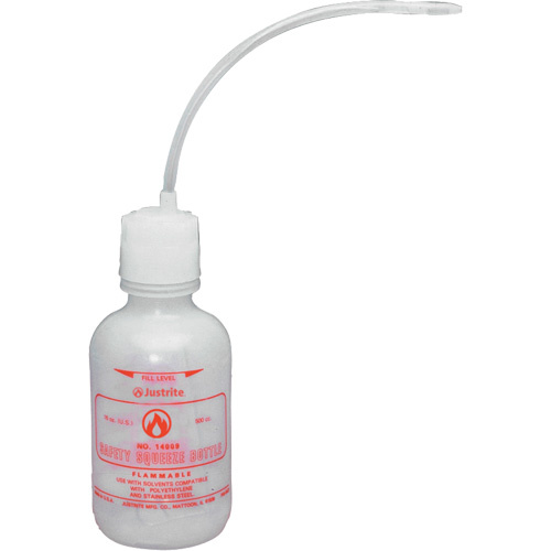 Justrite Dispensing Squeeze Bottles  (Each)-Click on options for variations & Details.