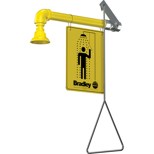 Bradley S19-120 Horizontal Supply Emergency Shower Stations, Wall-Mount-(Each)