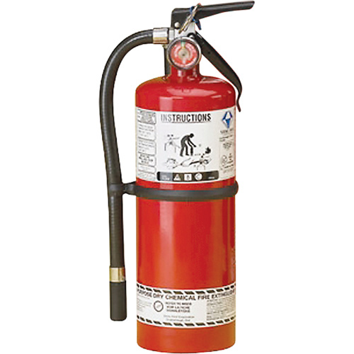 Strike First Corporation SFABC310WH Fire Extinguisher Fire Extinguisher, ABC, 5 lbs. Capacity - Each