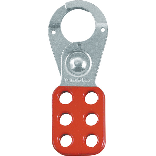Master Lock 420 Safety Lockout Hasps Safety Lockout Hasps, Red - Each
