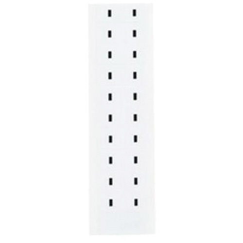 Brady 9712-DSH Individual Number & Letter Labels Individual Number & Letter Labels, Dash (-), 5/8" H, Black on White - Each