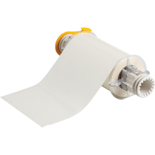 Brady 13568 High-Performance Label Printer Tape, Polyester, Clear, 6" Width-(Each)