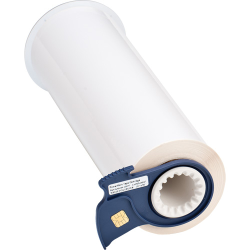Brady 13577 High-Performance Label Printer Tape, Polyester, White, 10" Width-(Each)