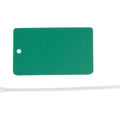Brady 56939-PK Blank Write-On Tag, Metal, 3" W x 5" H-(Each)