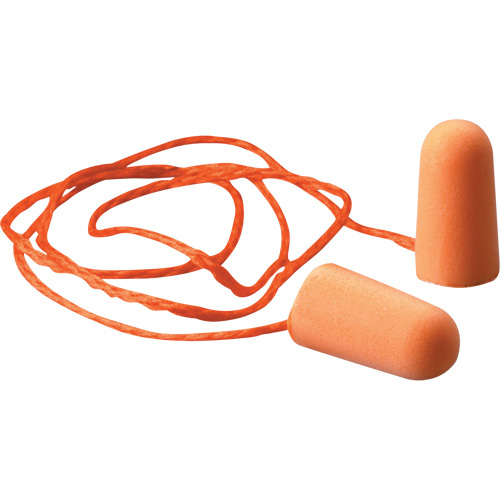 3M 1110 E-A-R™ Foam Earplugs E-A-R™ Foam Earplugs, Pair - Polybag, Corded - Box of 100 Pairs