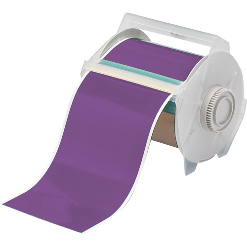 Brady 113149 Printer Tape, Vinyl, Purple, 1.125" Width-(Each)