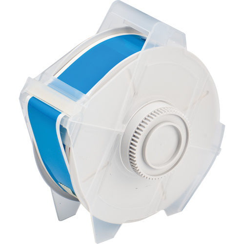 Brady 76608 Printer Tape Printer Tape, Vinyl, Blue, 1.125" Width - Each