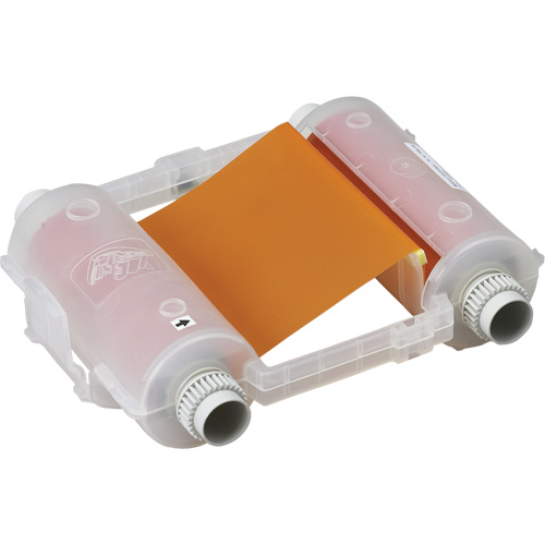 Brady 76752 Industrial Grade Print Ribbons, 4.11" x 200', Orange-(Each)