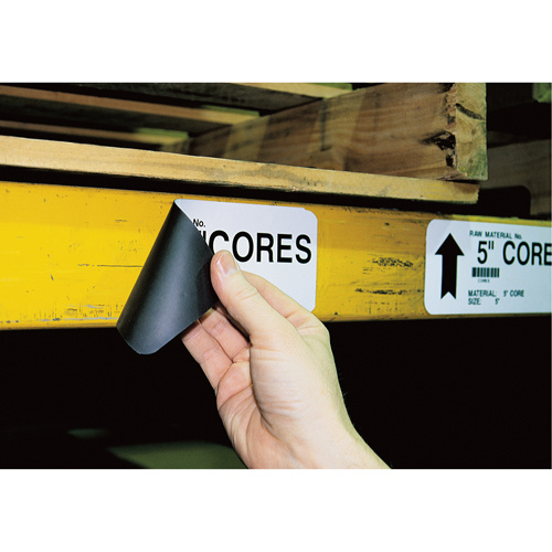 Brady 76686 Printer Tape Printer Tape, Magnetic Supply, White, 4.25" Width - Each