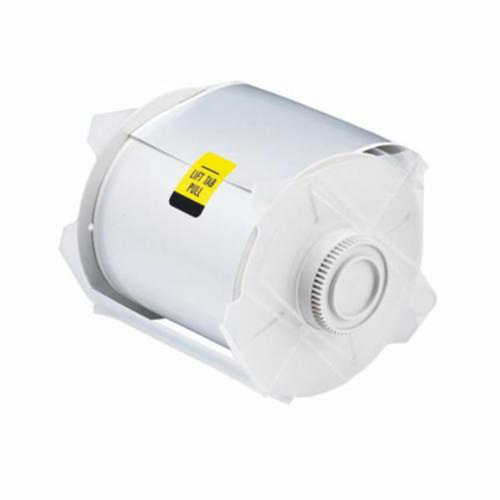 Brady 76720 Label Printer Tape Label Printer Tape, Polyester, Silver, 4.25" Width - Each