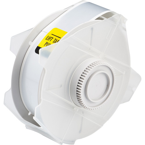 Brady 76722 Label Printer Tape Label Printer Tape, Polyester, Silver, 1.125" Width - Each