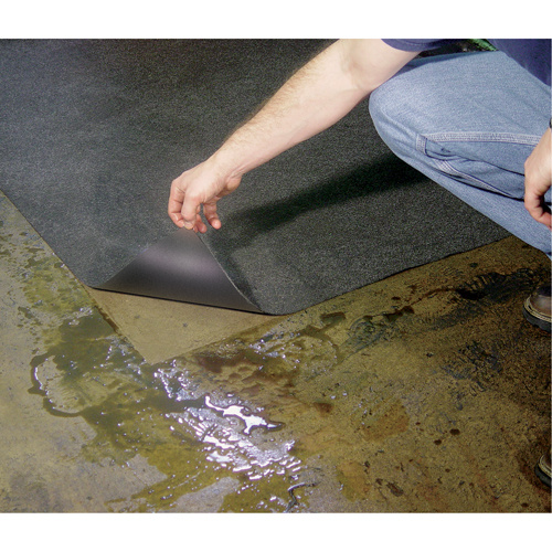 SPC BSM3650 SPC® BSM™ Barrier Spill Matting for High Traffic Areas & Workstations SPC<sup>®</sup> BSM™ Barrier Spill Matting for High Traffic Areas & Workstations, 36" W x 50' L, Mediumweight - Each