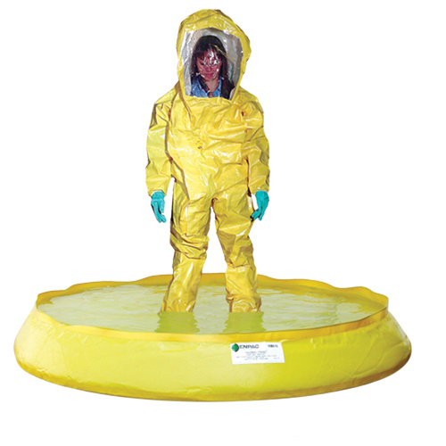 Enpac 5901-YE HazMat Pool Without Drain, 74" dia., 100 US gal. Capacity-(Each)