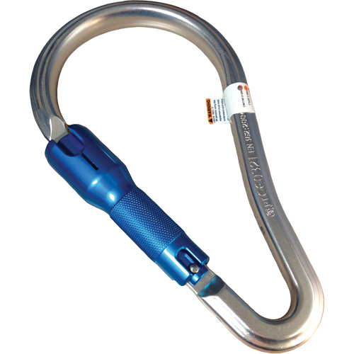 PIP Global Safety 18D-2-Z7/ Miller® Carabiners Miller<sup>®</sup> Carabiners, Aluminum, 403 lbs Capacity - Each