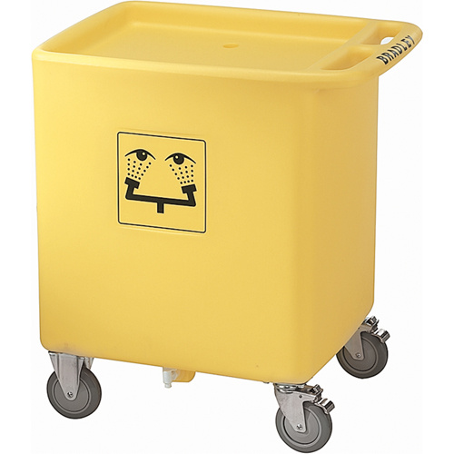Bradley S19-399 On-Site® Eyewash Waste Cart On-Site<sup>®</sup> Eyewash Waste Cart - Each