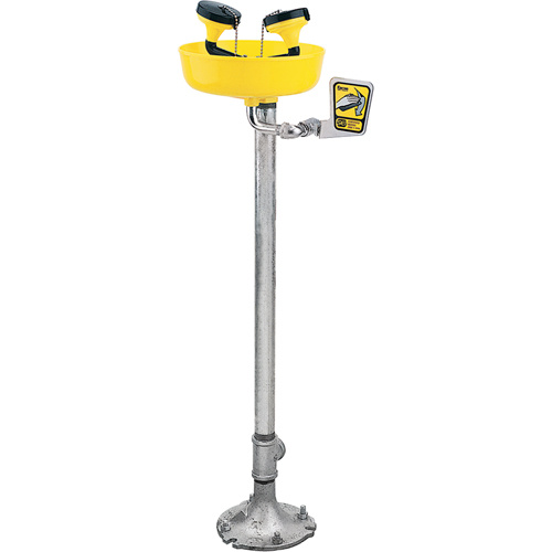 Encon 01035402 Eyewash Station Eyewash Station, Pedestal Installation, Plastic Bowl - Each