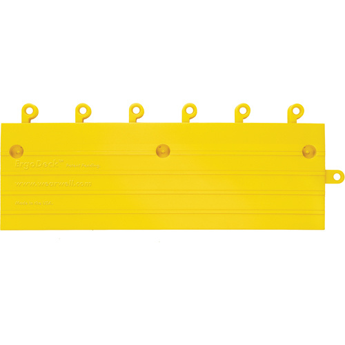Wearwell 560.78X6X18YL-CS10 ErgoDeck® Ramp Accessory ErgoDeck<sup>®</sup> Ramp Accessory - Case of 10