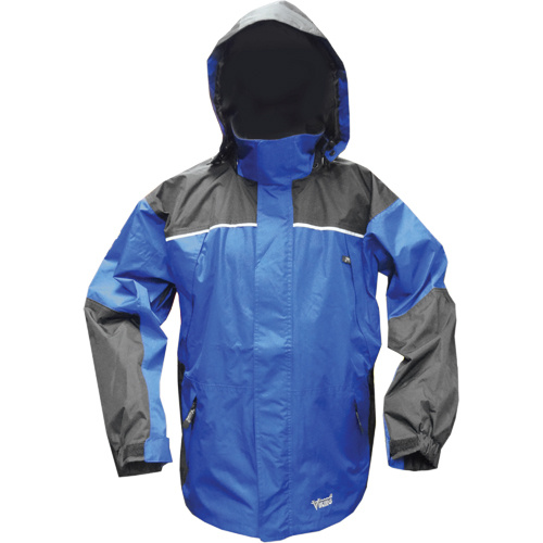 Viking 838CB-XL Tempest Classic Outerwear - Jacket Tempest Classic Outerwear - Jacket, Polyester/PVC, X-Large, Blue/Charcoal - Each
