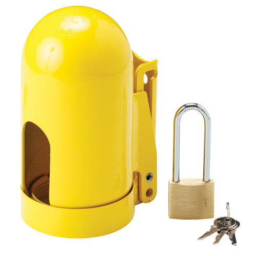 Brady 90496 Snap Cap Lockout, Gas Cylinder Type-(Each)