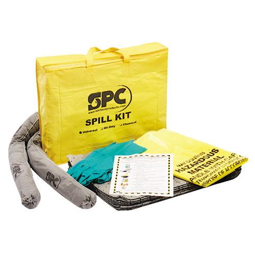 SPC SKA-PP Allwik® Economy Spill Kit Allwik<sup>®</sup> Economy Spill Kit, Universal, Bag, 5 US gal. Absorbancy - Each