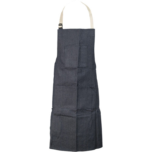 Superior Glove Works Ltd. ADBP3828 Aprons Aprons, Denim, 38" L x 28" W, Blue - Each