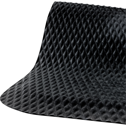 M+A Matting 421046100 Hog Heaven No. 421 Mats, Diamond, 3-3/4' x 5-3/4' x 5/8", Black, Nitrile-(Each)