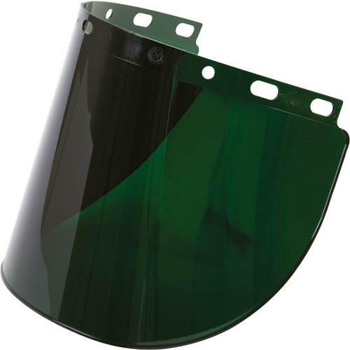 PIP Global Safety 4178IRUV5 High Performance® Faceshield High Performance<sup>®</sup> Faceshield, Propionate, Green Tint - Each