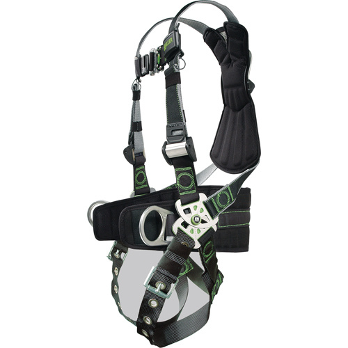 PIP Global Safety RDT-QC-BDP/UBK Miller® Revolution™ Harnesses Miller<sup>®</sup> Revolution™ Harnesses, CSA Certified, Class AP, 400 lbs. Cap. - Each