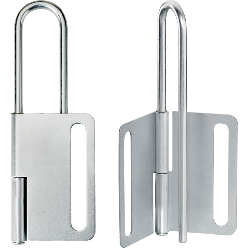 Master Lock 419 Safety Lockout Hasps Safety Lockout Hasps, Silver - Each