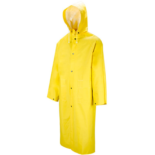 WASIP LTD. R601Y90 Tornado Long Coat Tornado Long Coat, PVC, 5X-Large, Yellow - Each