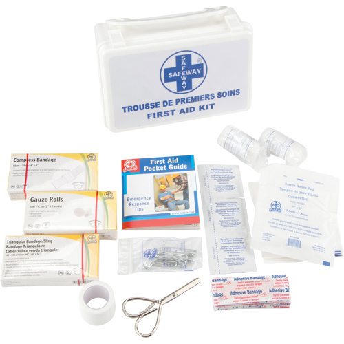 WASIP LTD. F93P10050 First Aid Kit First Aid Kit, Class 1 Medical Device, Plastic B - Each
