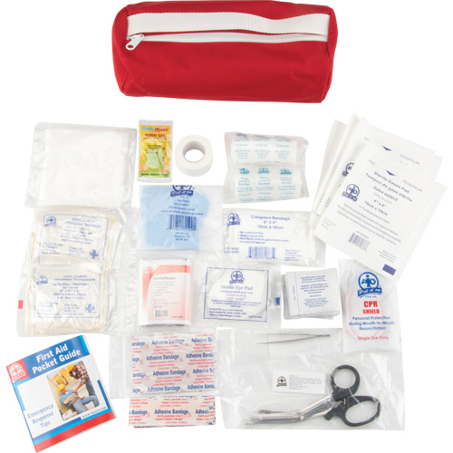 WASIP LTD. F94602006 First Aid Kit First Aid Kit, Class 1 Medical Device, Nylon Bag - Each
