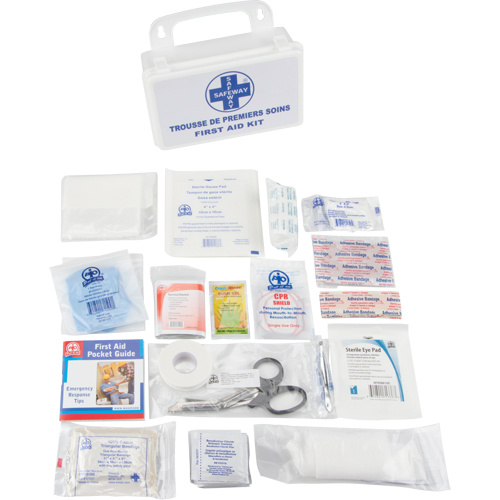 WASIP LTD. F93P10047 First Aid Kit First Aid Kit, Class 1 Medical Device, Plastic B - Each