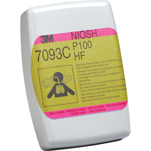 3M 7093CB 7093 Respirator Cartridges, Gas/Vapour Cartridge, Acid Gas-(Pack of 2)