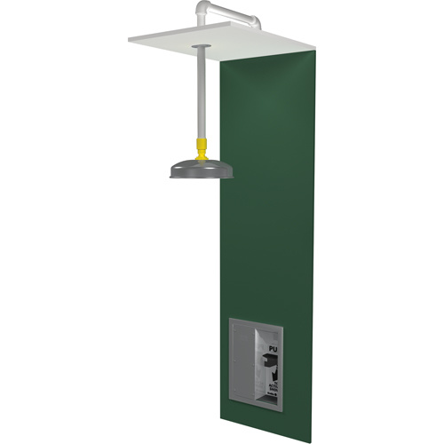 Bradley S19-125BF Barrier Free Recess-Mounted Emergency Shower Stations, Wall-Mount-(Each)