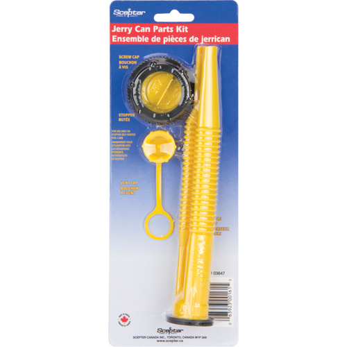 Scepter 03647 Jerry Can Replacement Cap/Stopper & Spout Jerry Can Replacement Cap/Stopper & Spout - Each