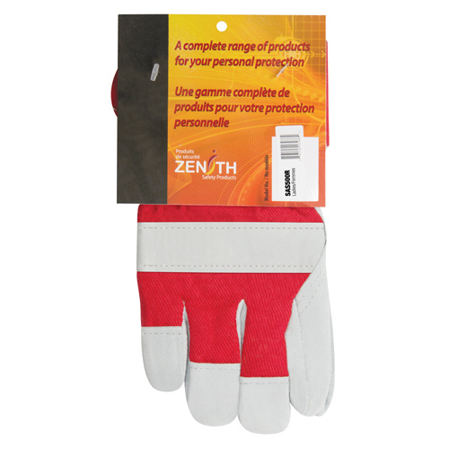 Zenith Safety Products Superior Warmth Winter-Lined Fitters Gloves Superior Warmth Winter-Lined Fitters Gloves, Ladies, Split Cowhide Palm, Thinsulate™ Inner Lining - Pair