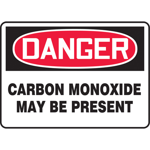 Accuform Signs ""Carbon Monoxide"" Sign  (Each)-Click on options for variations & Details.