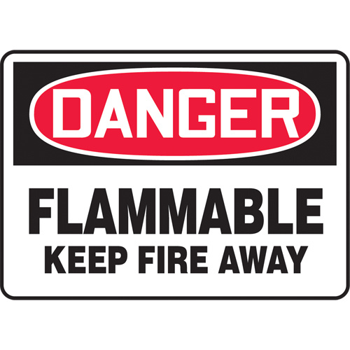 Accuform Signs ""Flammable"" Sign  (Each)-Click on options for variations & Details.