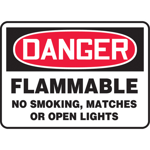 Accuform Signs ""Flammable"" Sign  (Each)-Click on options for variations & Details.