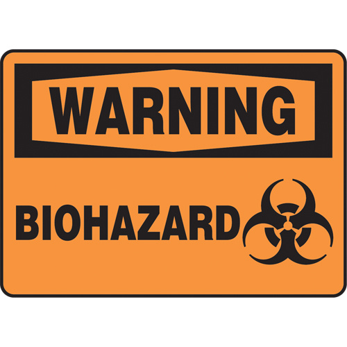 Accuform Signs ""Biohazard"" Sign  (Each)-Click on options for variations & Details.
