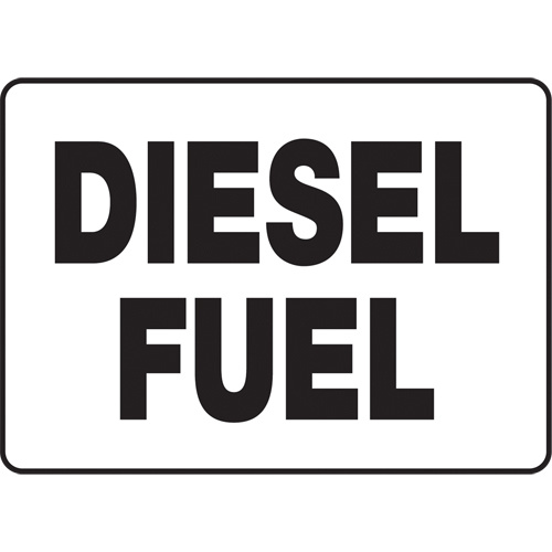 Accuform Signs ""Diesel Fuel"" Sign  (Each)-Click on options for variations & Details.