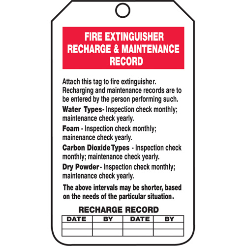 Accuform Signs TRS211CTM Inspection Tags, Cardstock, 3-1/8" W x 5-7/8" H, English-(Pack of 5)