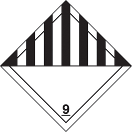 Accuform Signs TCL940EV2 TDG Shipping Labels, Class 9, Miscellaneous Dangerous Goods, Vinyl-(Roll of 250)
