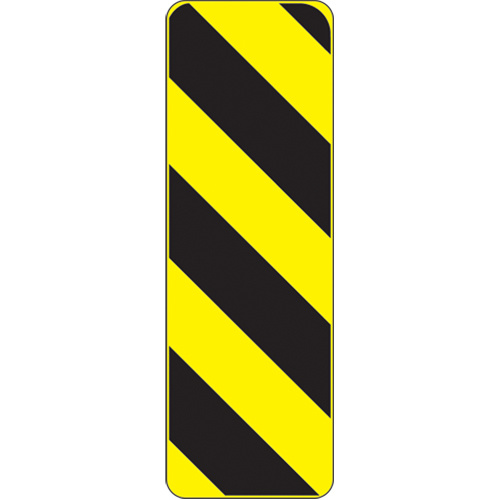 Accuform Signs FRW843HP Hazard Traffic Sign, 36" x 12", Aluminum, Pictogram-(Each)