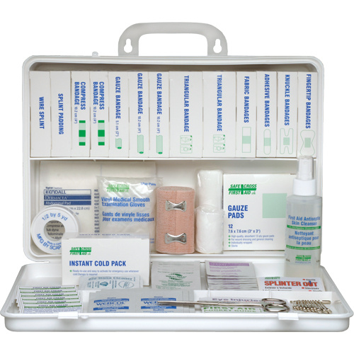 Safecross 50438 Deluxe Regulation First Aid Kits Deluxe Regulation First Aid Kits, WSIB Ontario - Each