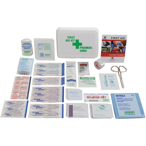 Safecross 01369 Promotional First Aid Kits Promotional First Aid Kits, Class 1 Medical Device, Plastic Box - Each