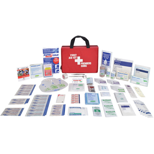 Safecross 01375 Briefcase First Aid Kits Briefcase First Aid Kits, Class 1 Medical Device, Nylon Bag - Each